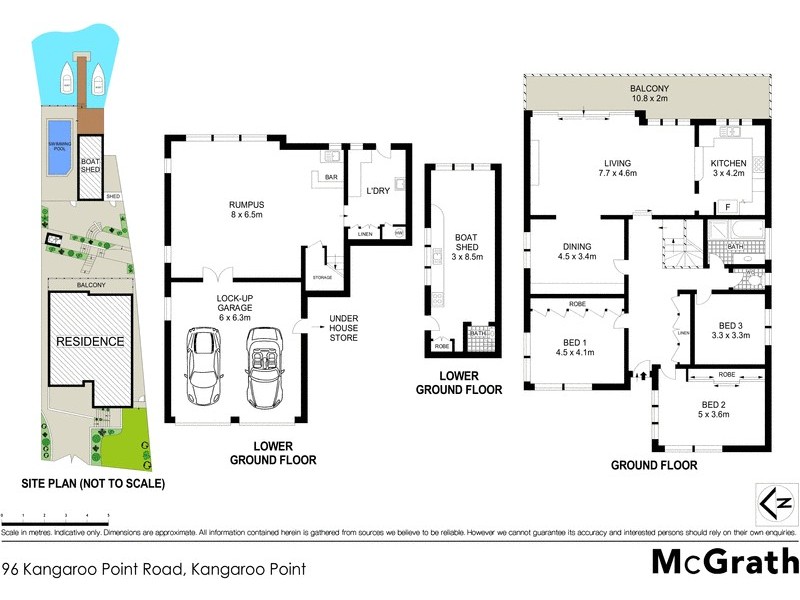 96 Kangaroo Point Road, Kangaroo Point NSW 2224 Floorplan