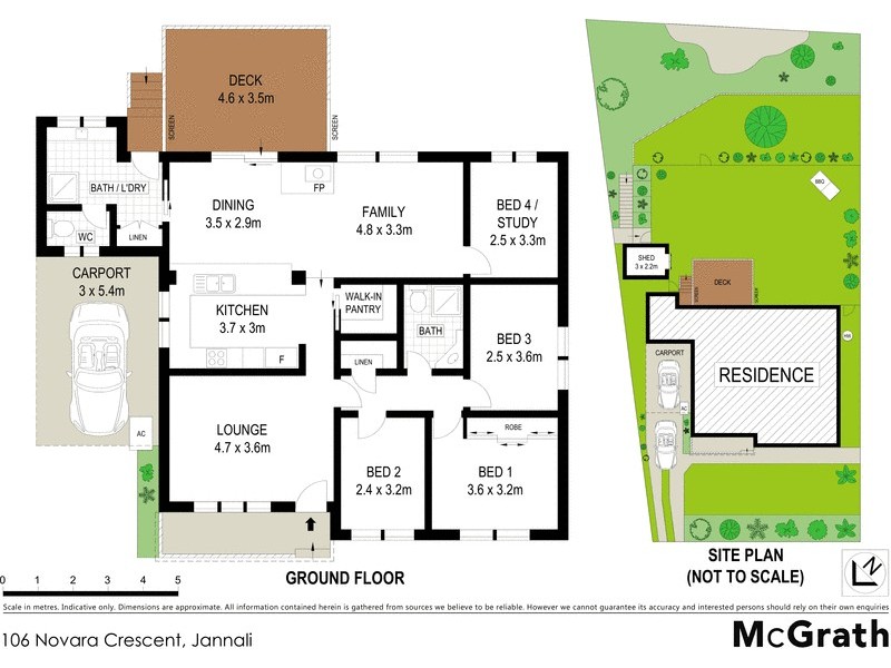 106 Novara Crescent, Jannali NSW 2226 Floorplan