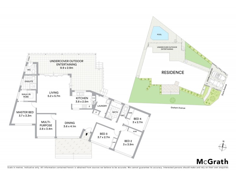 21 Graham Avenue, Miranda NSW 2228 Floorplan