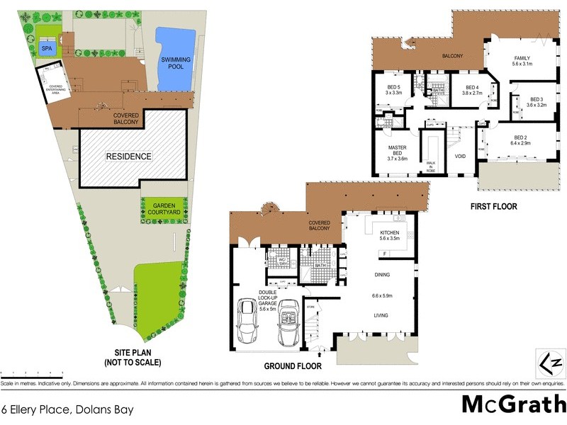 6 Ellery Place, Dolans Bay NSW 2229 Floorplan