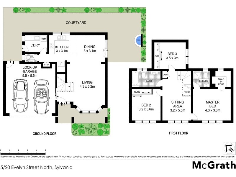 5/20 Evelyn Street North, Sylvania NSW 2224 Floorplan