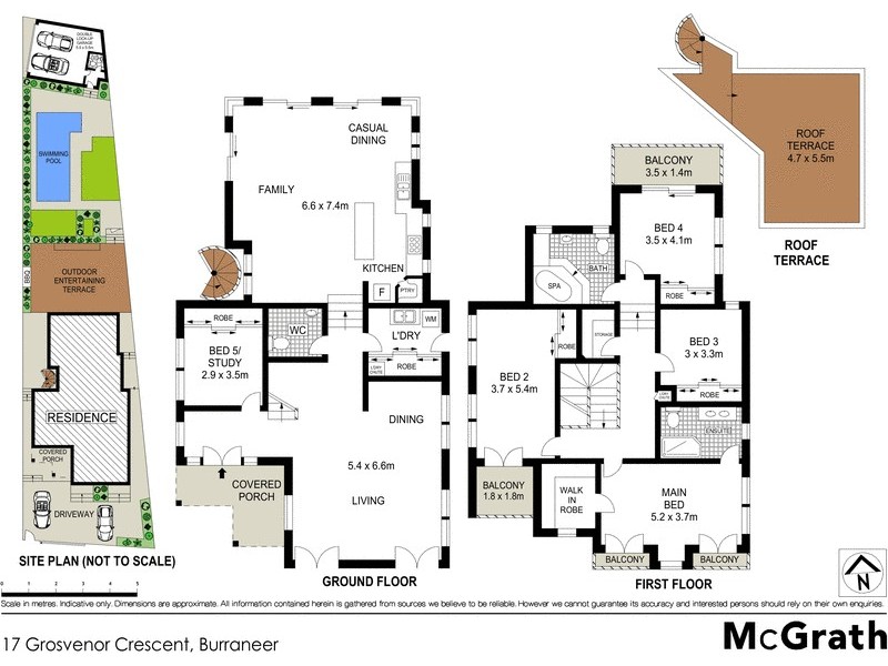17 Grosvenor Crescent, Cronulla NSW 2230 Floorplan