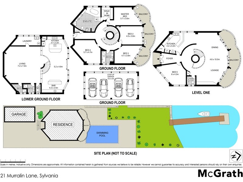 21 Murralin Lane, Sylvania NSW 2224 Floorplan