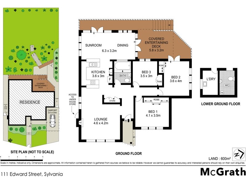 111 Edward Street, Sylvania NSW 2224 Floorplan