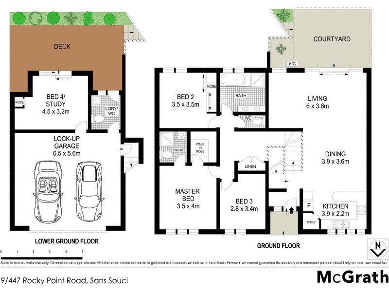 9/447 Rocky Point Road, Sans Souci NSW 2219 Floorplan