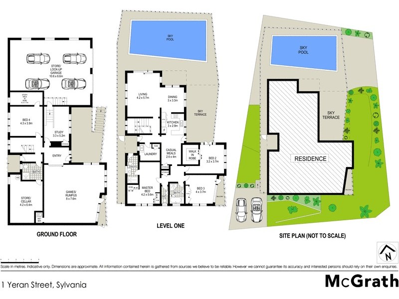 1 Yeran Street, Sylvania NSW 2224 Floorplan
