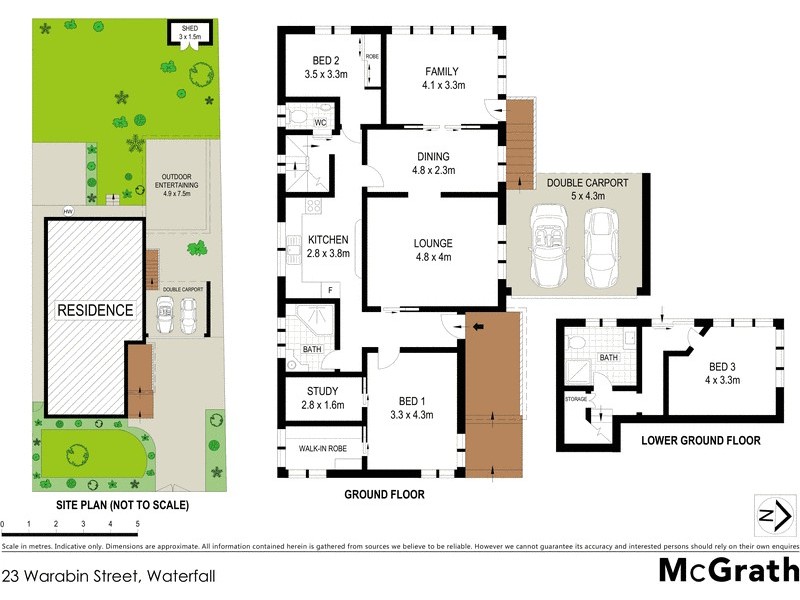 23 Warabin Street, Waterfall NSW 2233 Floorplan