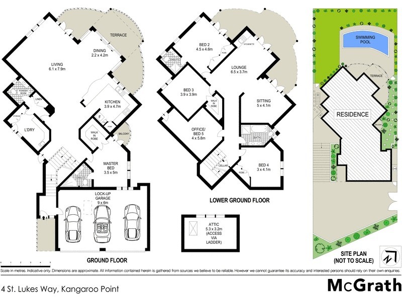 4 St Lukes Way, Kangaroo Point NSW 2224 Floorplan