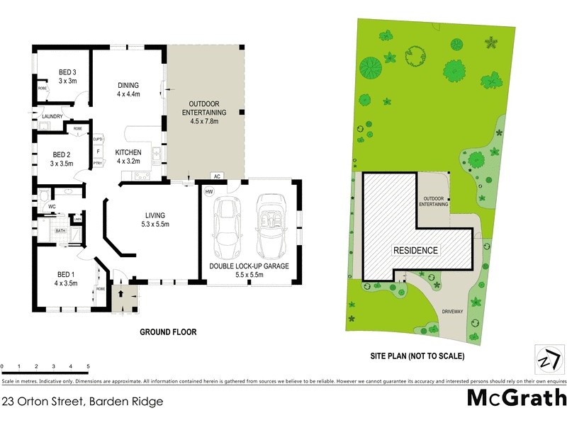 23 Orton Street, Barden Ridge NSW 2234 Floorplan