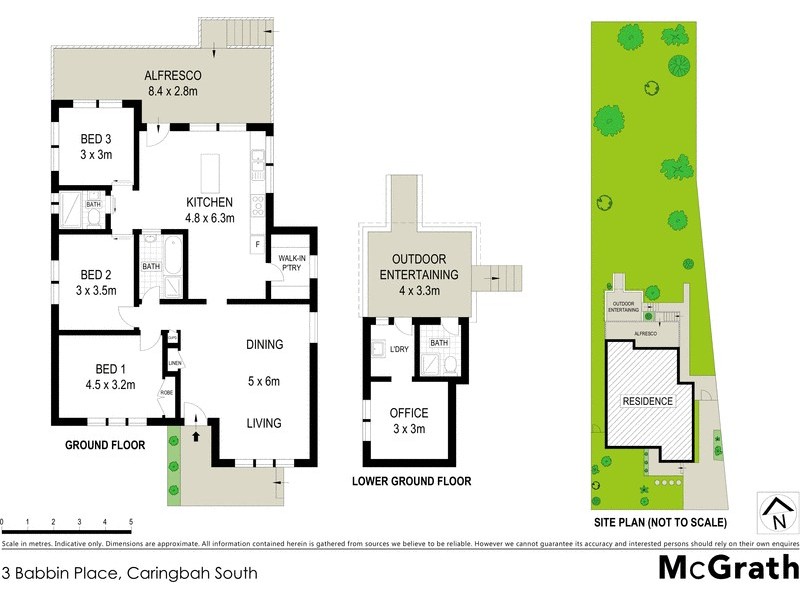 3 Babbin Place, Caringbah South NSW 2229 Floorplan