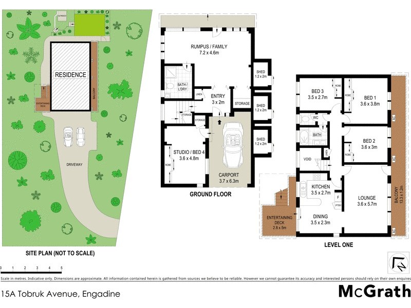 15A Tobruk Avenue, Engadine NSW 2233 Floorplan