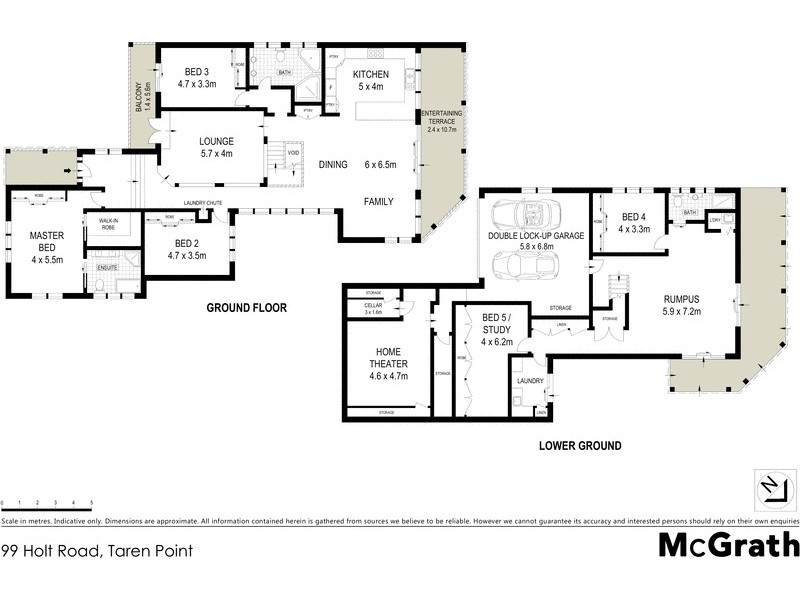 99 Holt Road, Taren Point NSW 2229 Floorplan