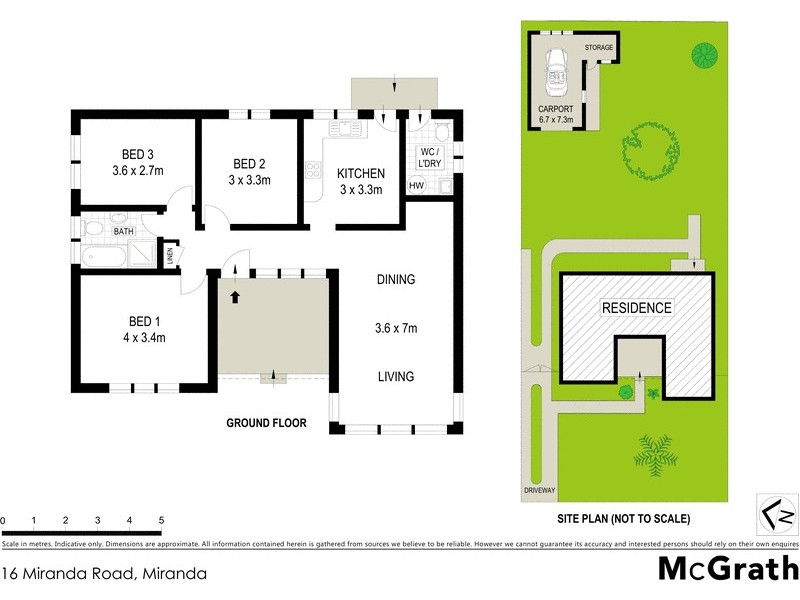 16 Miranda Road, Miranda NSW 2228 Floorplan