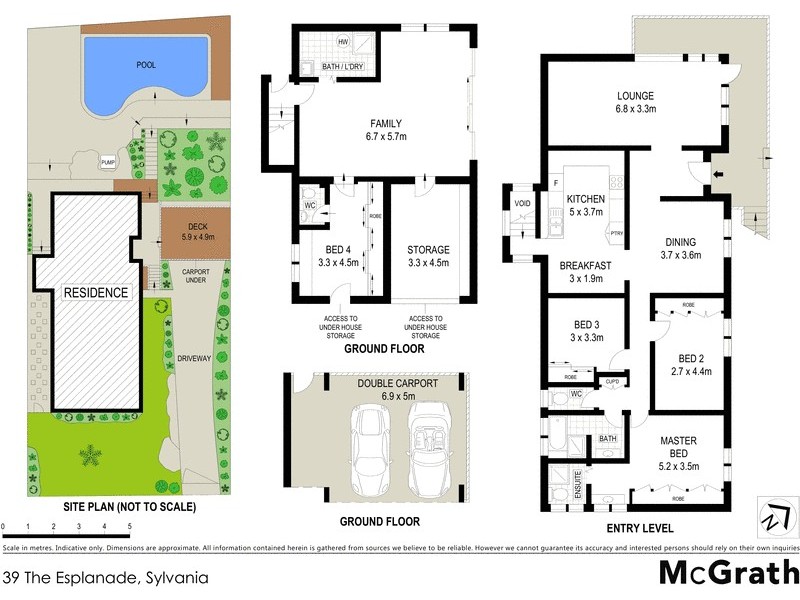 39 The Esplanade, Sylvania NSW 2224 Floorplan