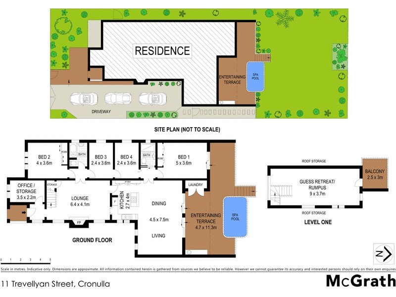 11 Trevellyan Street, Cronulla NSW 2230 Floorplan