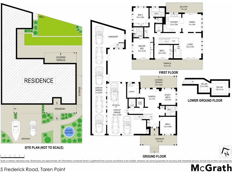 5 Frederick Road, Taren Point NSW 2229 Floorplan
