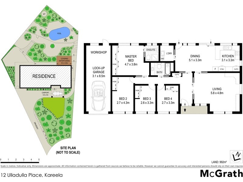 12 Ulladulla Place, Kareela NSW 2232 Floorplan