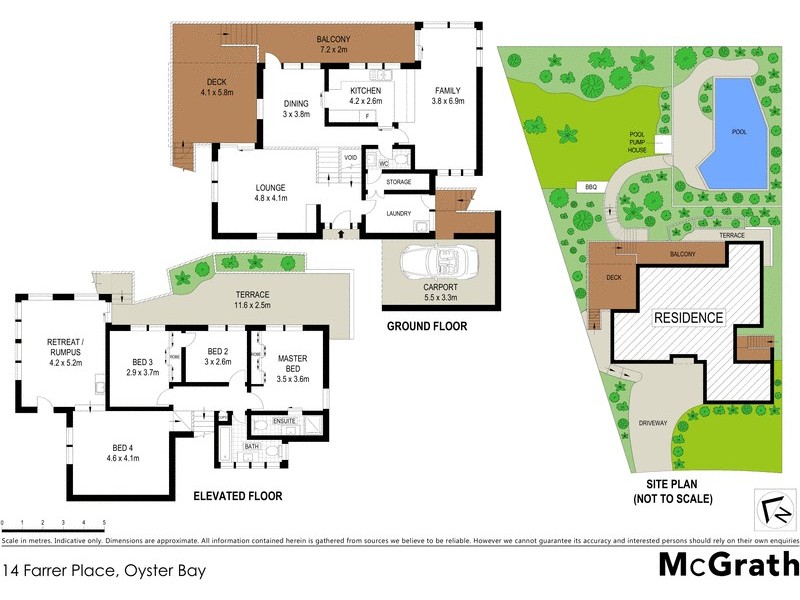 14 Farrer Place, Oyster Bay NSW 2225 Floorplan