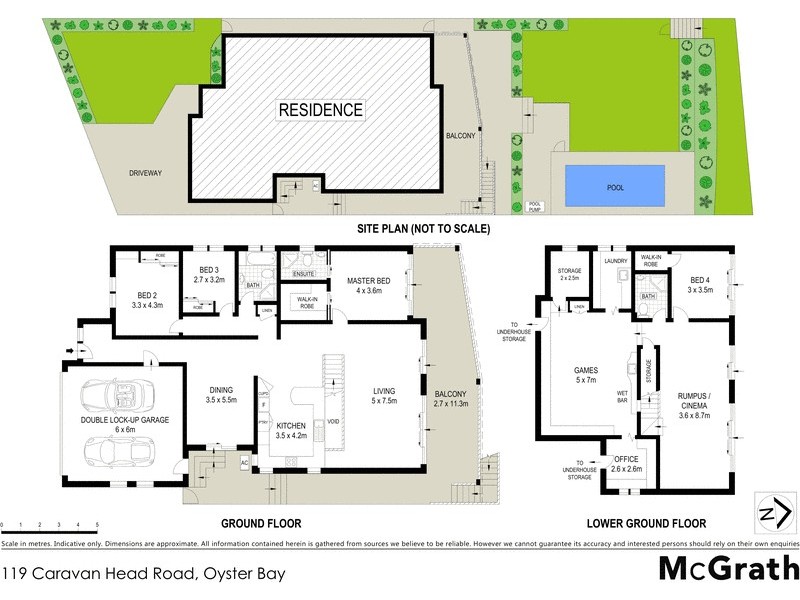 119 Caravan Head Road, Oyster Bay NSW 2225 Floorplan