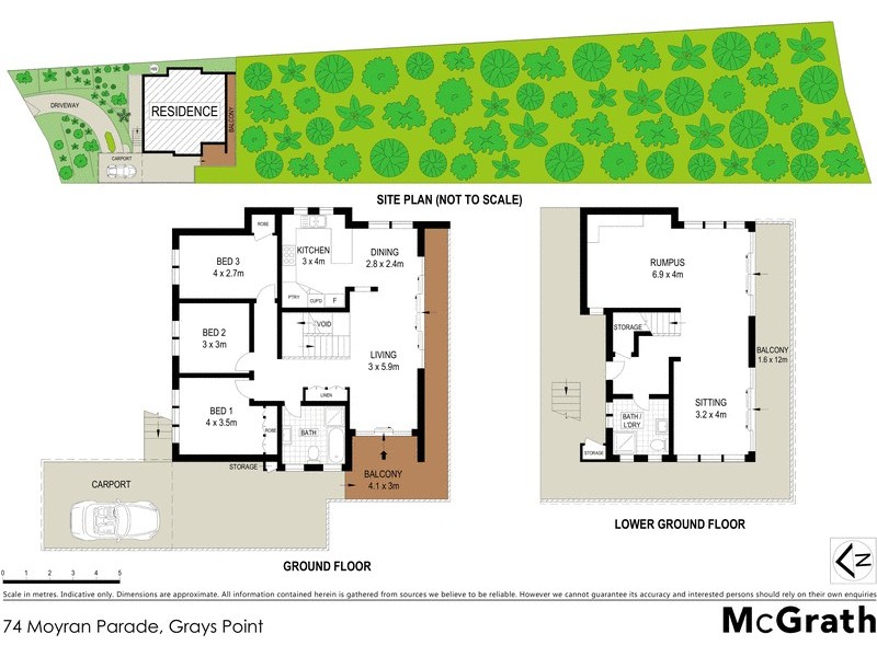 74 Moyran Parade, Grays Point NSW 2232 Floorplan