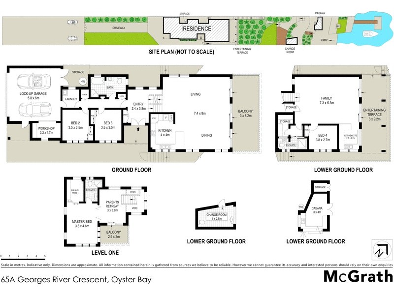 65A Georges River Crescent, Oyster Bay NSW 2225 Floorplan