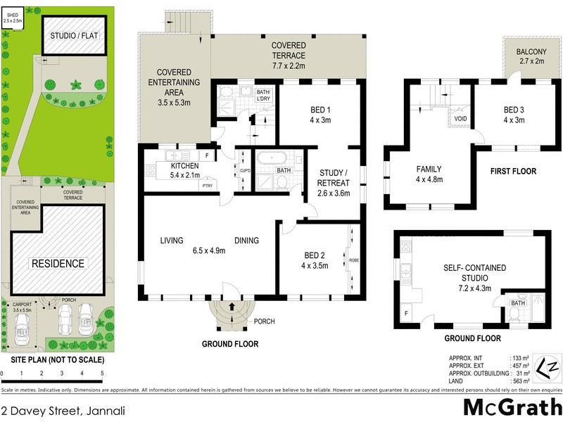 2 Davey Street, Jannali NSW 2226 Floorplan