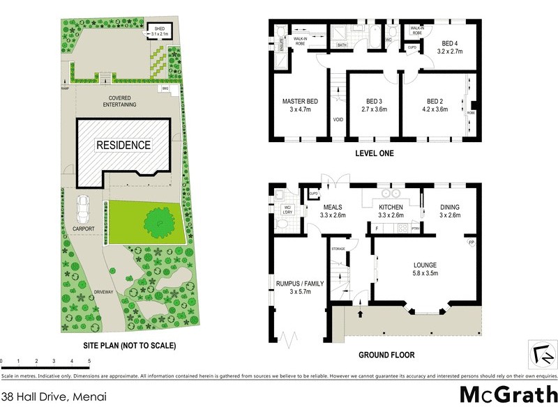 38 Hall Drive, Menai NSW 2234 Floorplan
