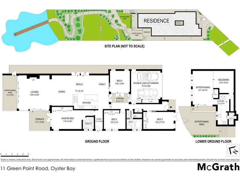 11 Green Point Road, Oyster Bay NSW 2225 Floorplan