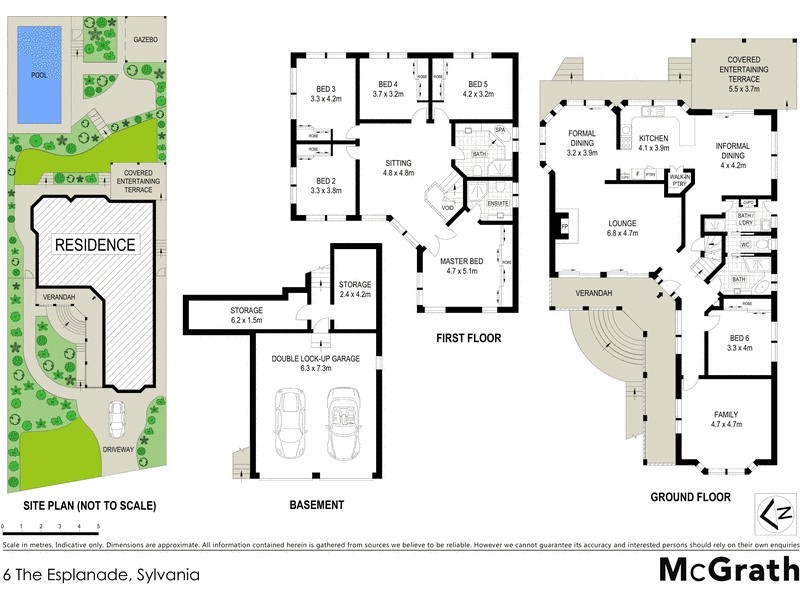 6 The Esplanade, Sylvania NSW 2224 Floorplan