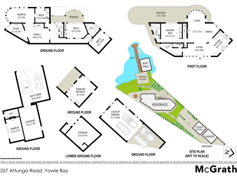257 Attunga Road, Yowie Bay NSW 2228 Floorplan