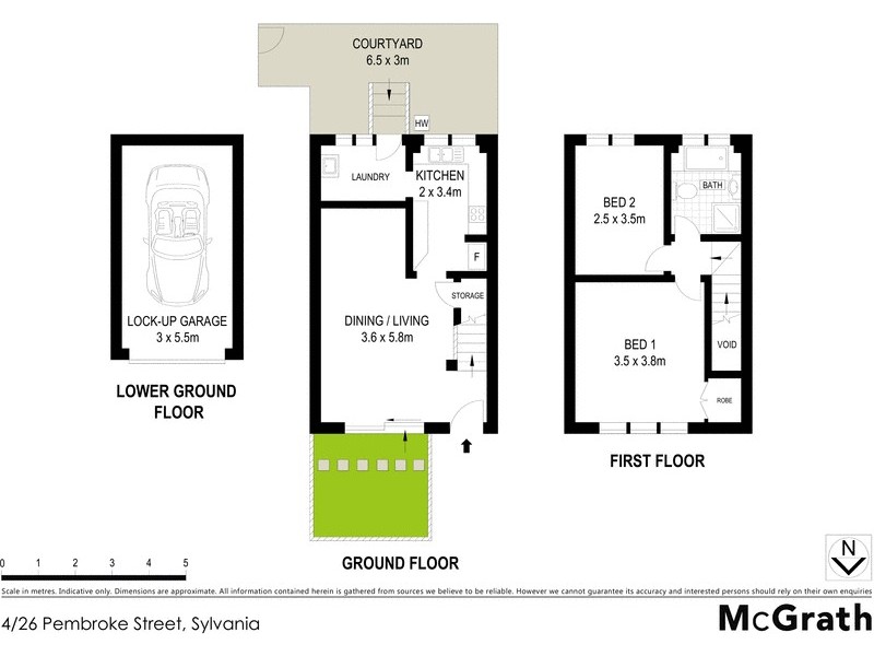 4/26 Pembroke Street, Sylvania NSW 2224 Floorplan