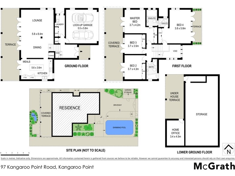 97 Kangaroo Point Road, Kangaroo Point NSW 2224 Floorplan