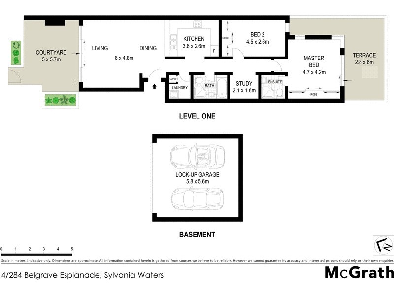 4/284 Belgrave Esplanade, Sylvania Waters NSW 2224 Floorplan