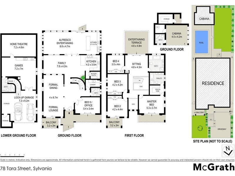 78 Tara Street, Sylvania NSW 2224 Floorplan