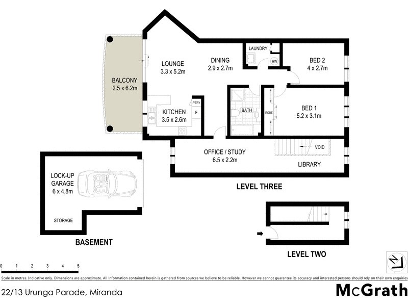 22/13 Urunga Parade, Miranda NSW 2228 Floorplan