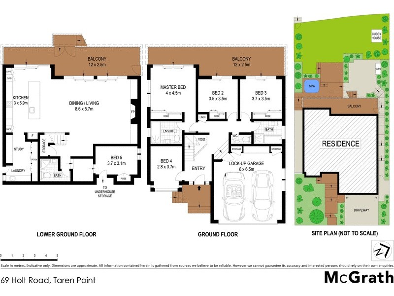 69 Holt Road, Taren Point NSW 2229 Floorplan