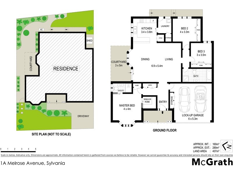 1A Melrose Avenue, Sylvania NSW 2224 Floorplan