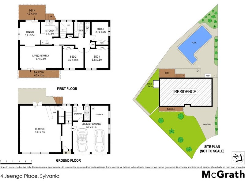 4 Jeenga Place, Sylvania NSW 2224 Floorplan