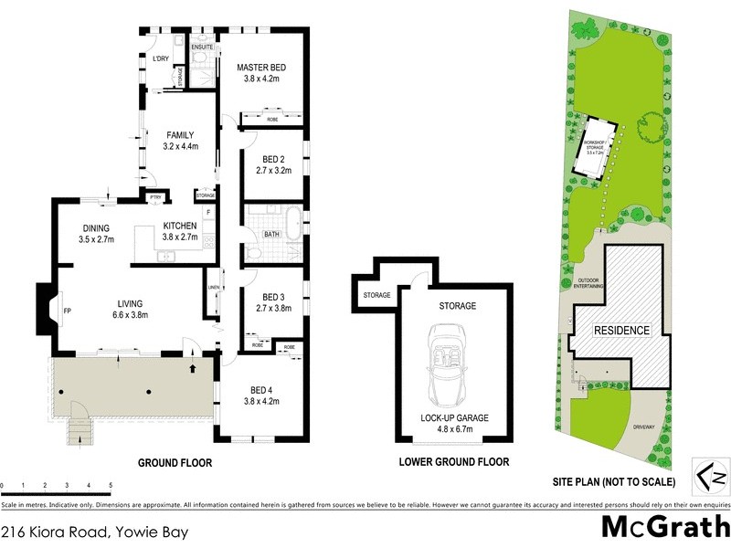 216 Kiora Road, Yowie Bay NSW 2228 Floorplan