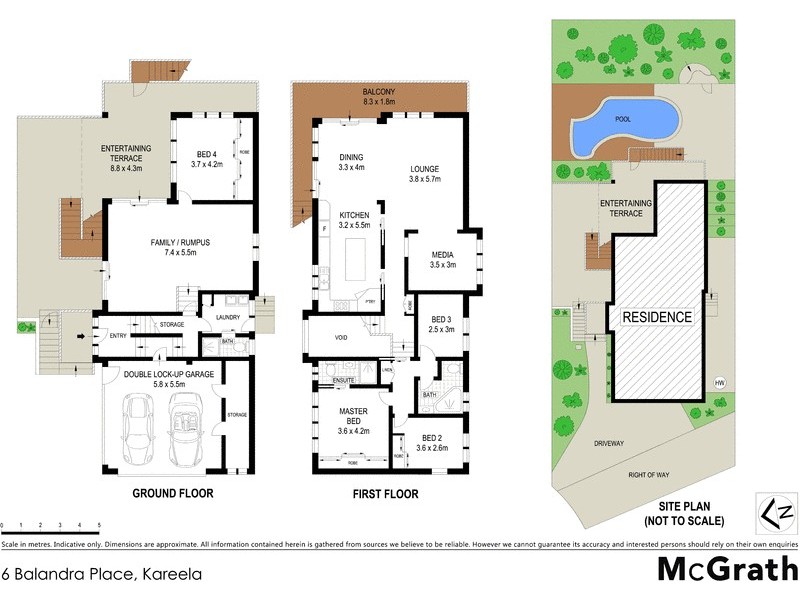 6 Balandra Place, Kareela NSW 2232 Floorplan
