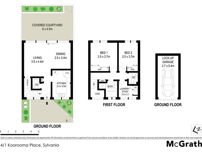 4/1 Koorooma Place, Sylvania NSW 2224 Floorplan