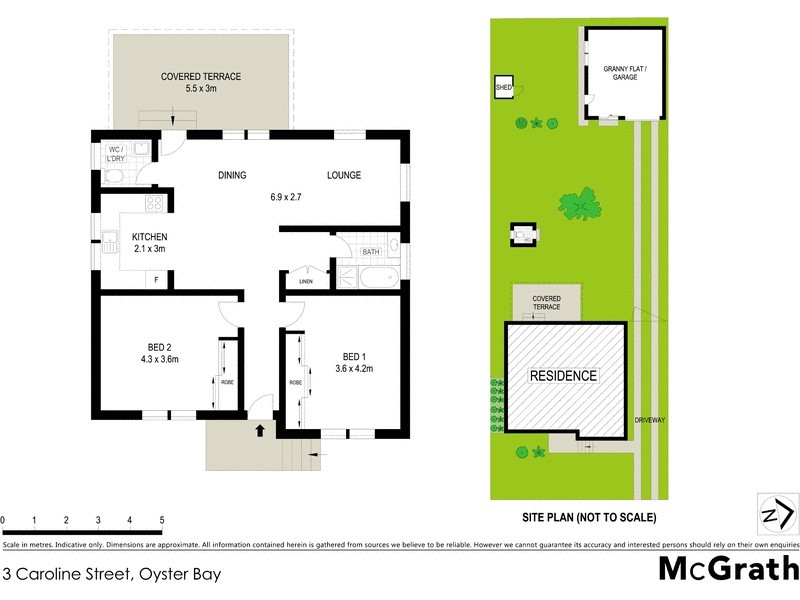 3 Caroline Street, Oyster Bay NSW 2225 Floorplan