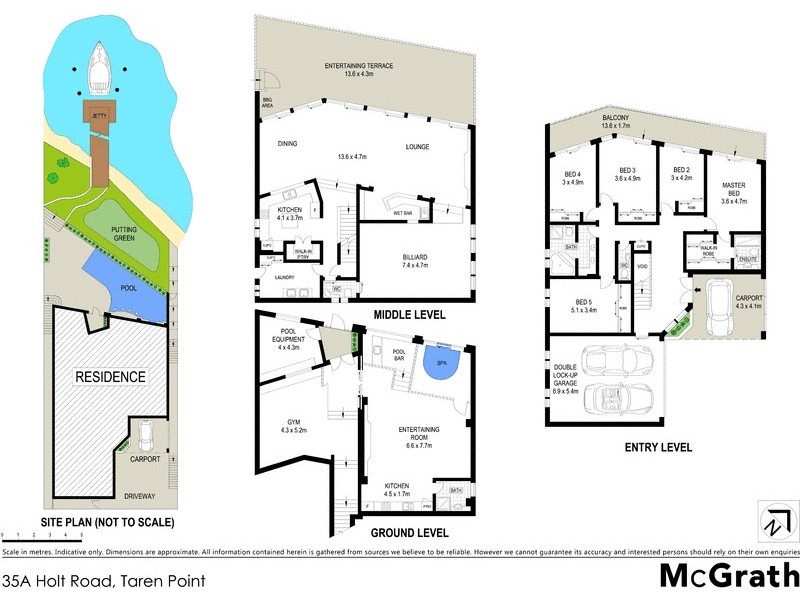 35A Holt Road, Taren Point NSW 2229 Floorplan