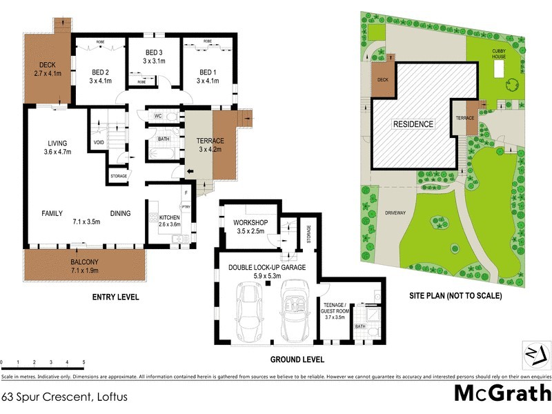 63 Spur Crescent, Loftus NSW 2232 Floorplan