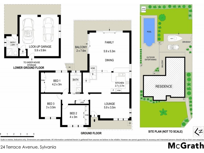 24 Terrace Avenue, Sylvania NSW 2224 Floorplan