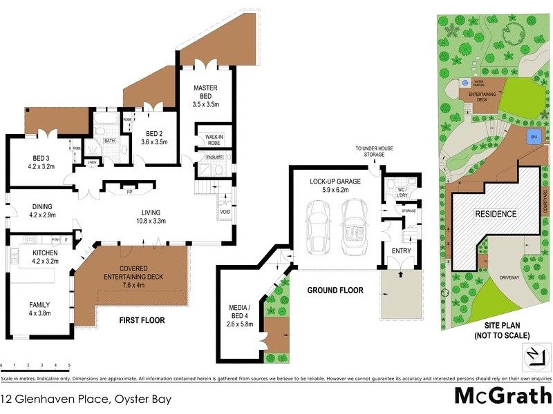 12 Glenhaven Place, Oyster Bay NSW 2225 Floorplan