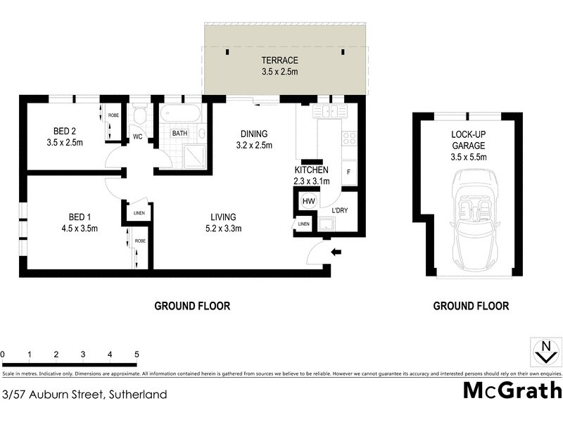 3/57 Auburn Street, Sutherland NSW 2232 Floorplan