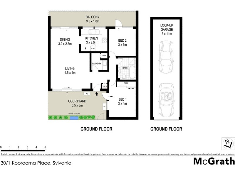 30/1 Koorooma Place, Sylvania NSW 2224 Floorplan