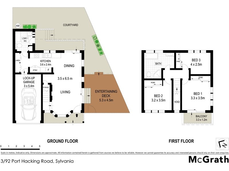 3/92 Port Hacking Road, Sylvania NSW 2224 Floorplan