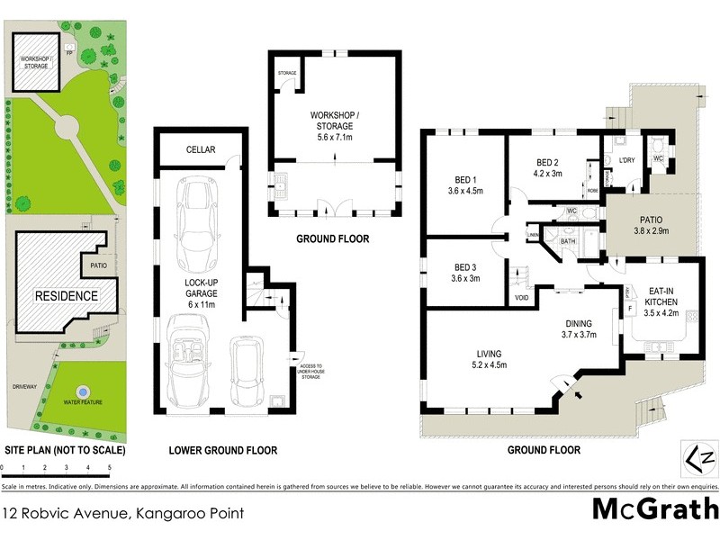 12 Robvic Avenue, Kangaroo Point NSW 2224 Floorplan